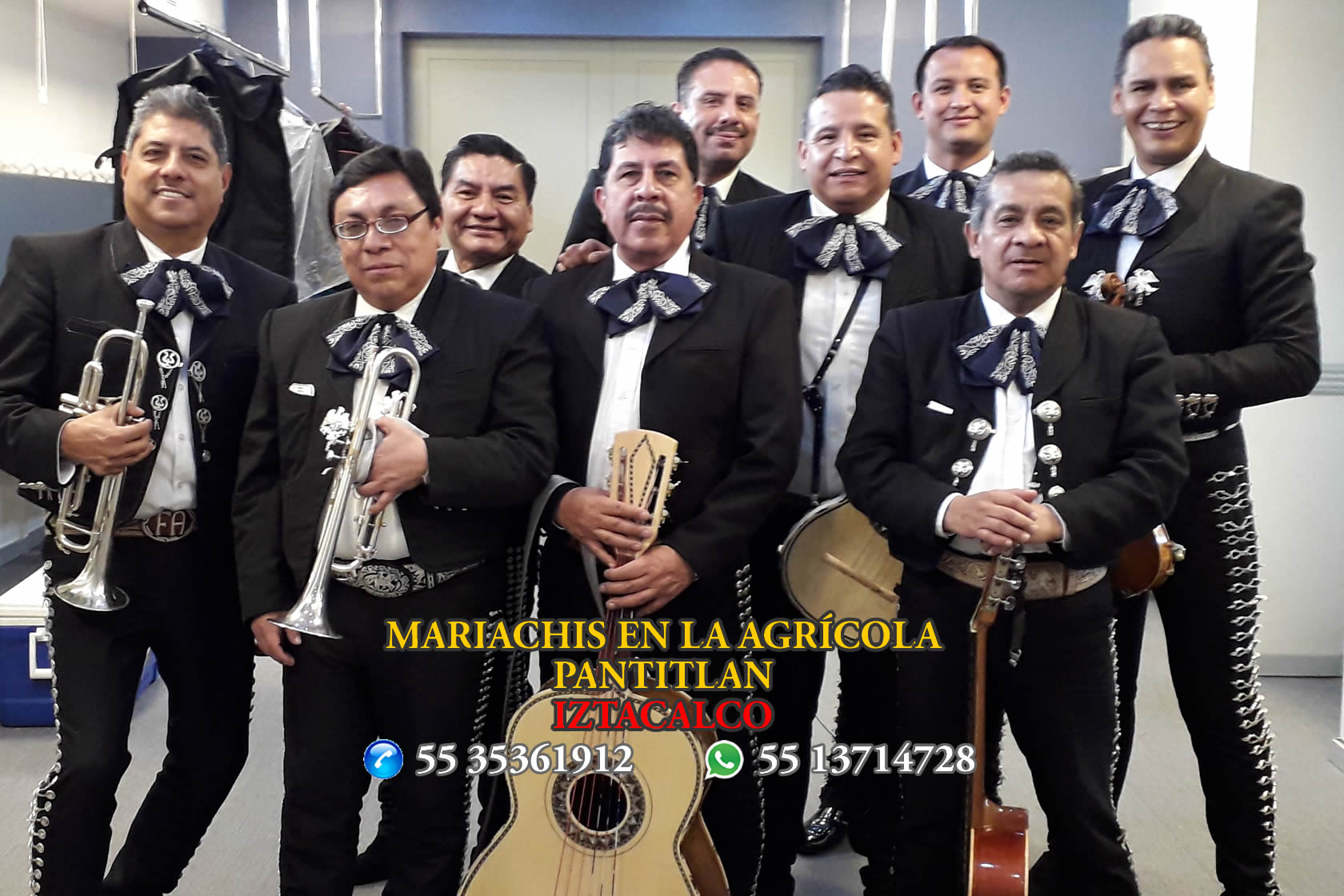 Mariachis en Iztacalco