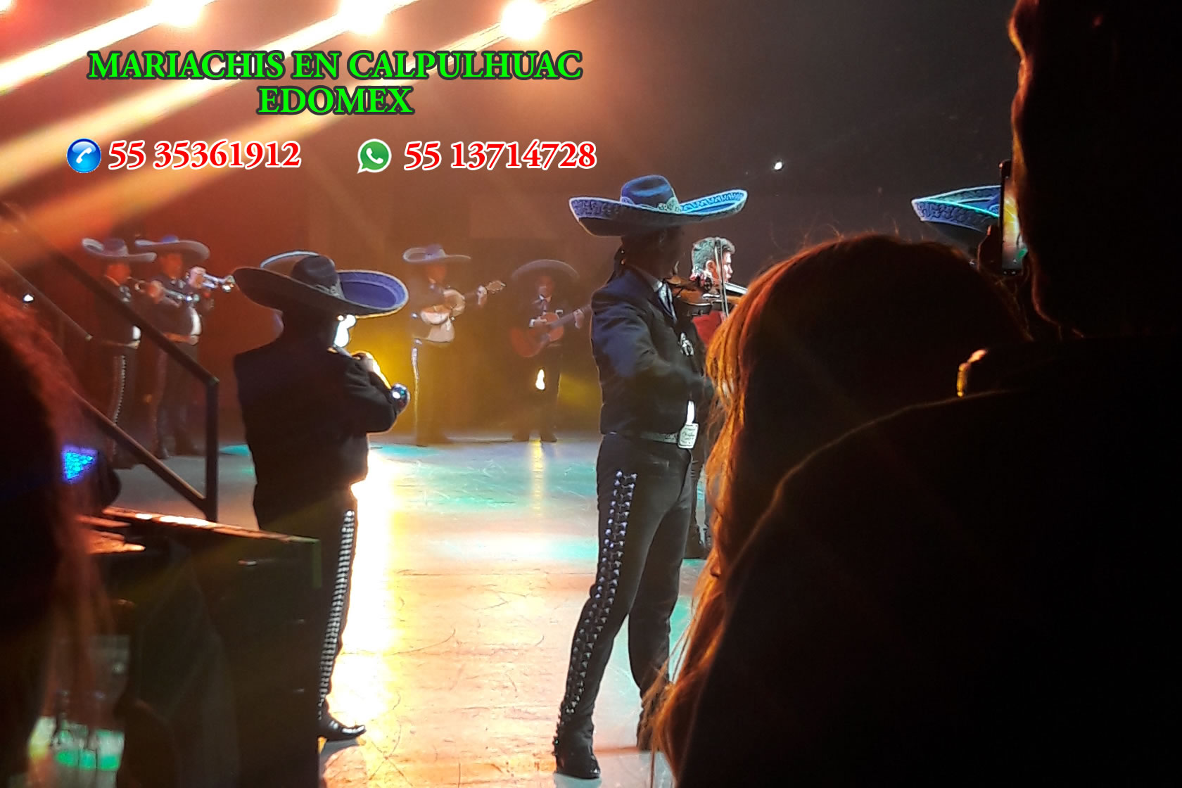 Mariachis en Calpulhuac