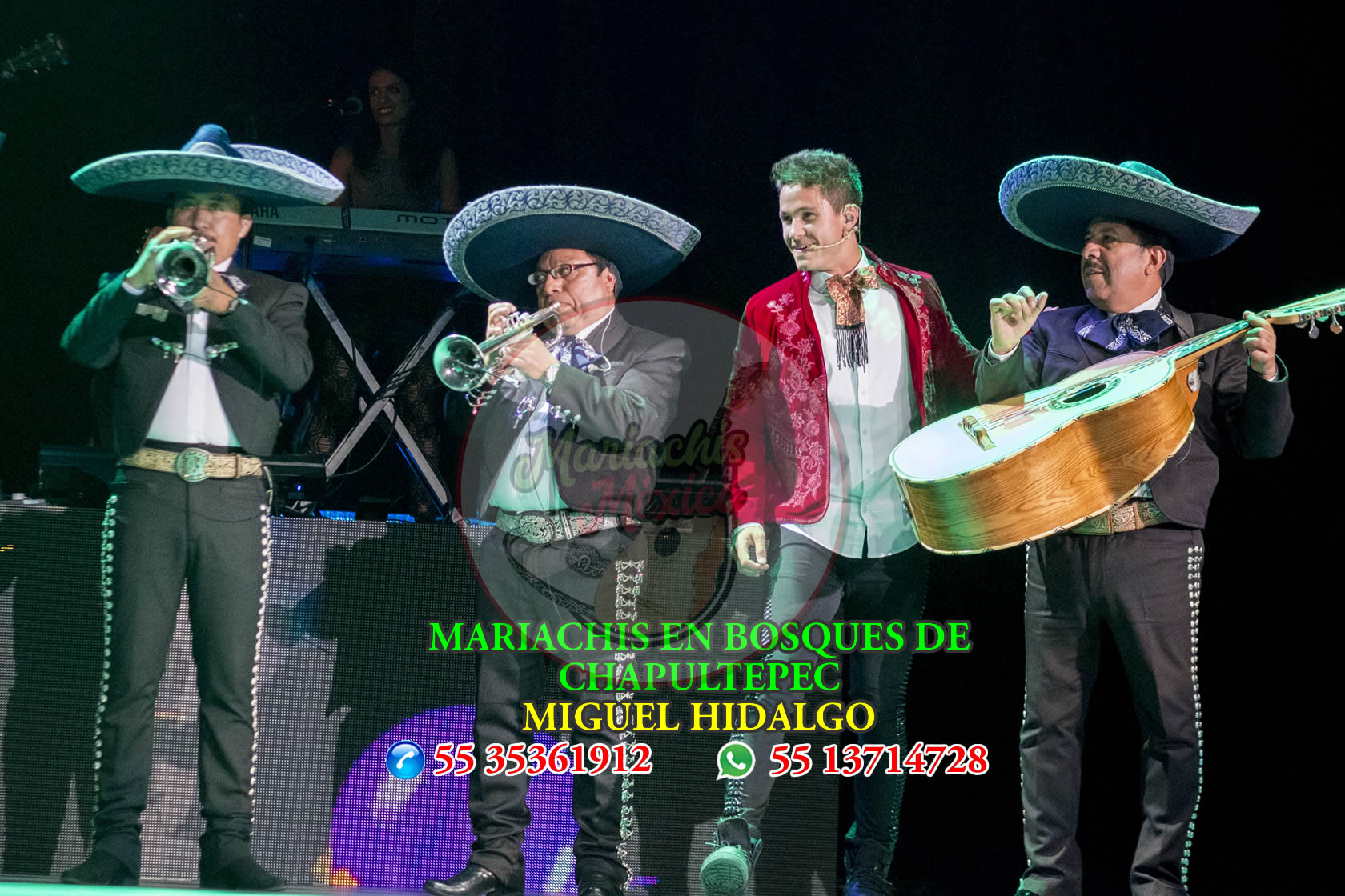 Mariachis en Miguel Hidalgo