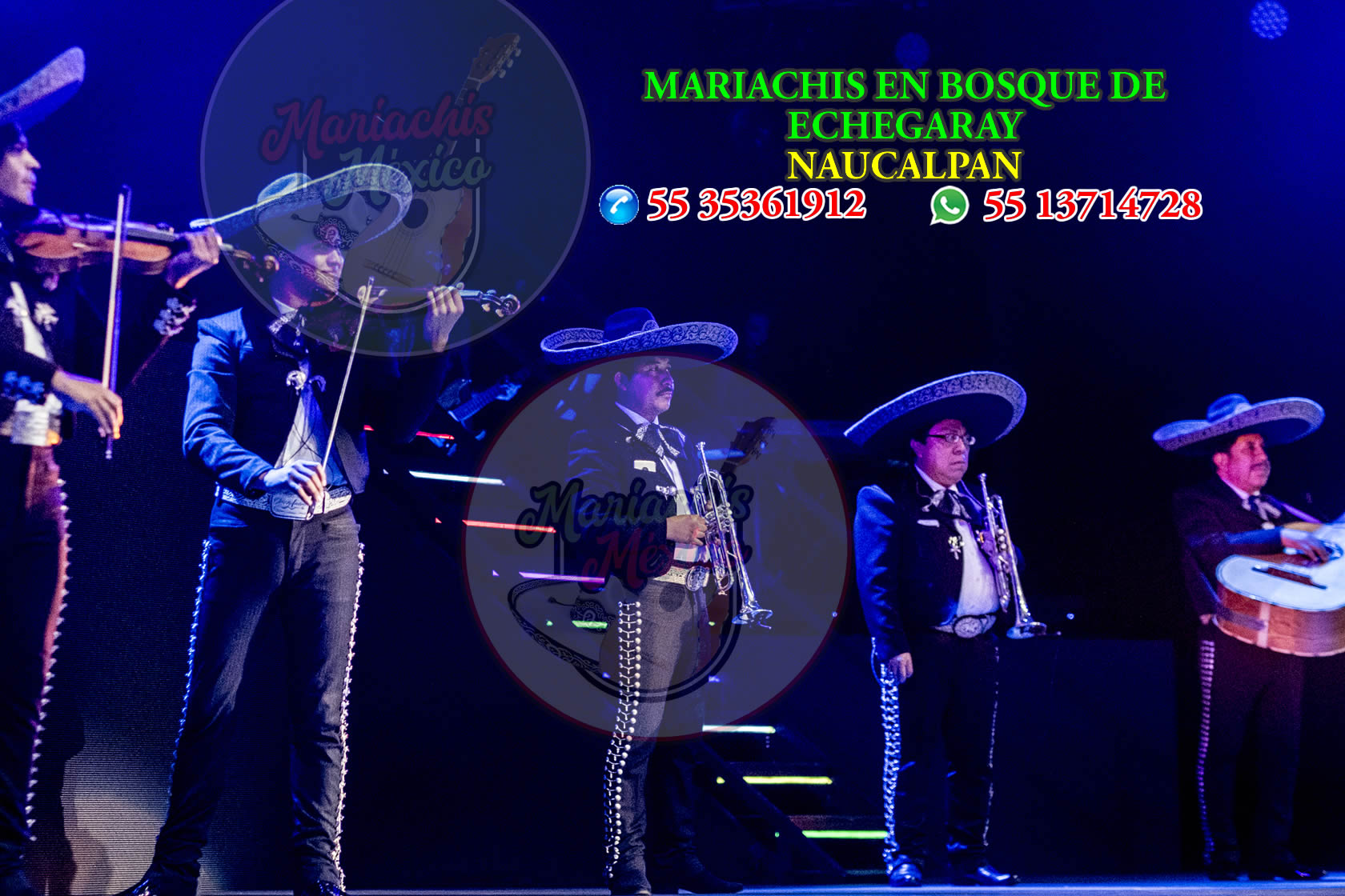 Mariachis en Naucalpan 